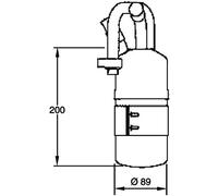 Mahle AD 282 000P - Secador de filtro y acumulador