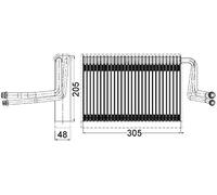 Mahle AE 113 000S - Vaporizador
