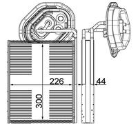 Mahle AE 3 000P - Vaporizador