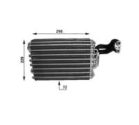 Mahle AE 31 000s Vaporizador Acondicionado para Mercedes-Benz W124 C124 S124