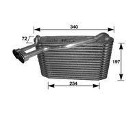 Mahle AE 34 000S Evaporador De Aire Acondicionado Para Audi A4 8D2 8D5