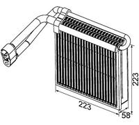 Mahle AE 98 000P - Vaporizador