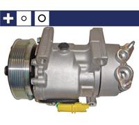 MAHLE Aftermarket Compresor, aire acondicionado para PEUGEOT: 207, 307, Partner, Bipper, Ranch, 206, 406, 1007, 807, 206+, 607 (Ref: ACP 10 000S)