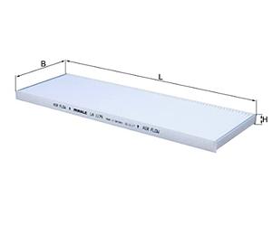 mahle aftermarket gmbh 72456020 Filtro de aire de cabina