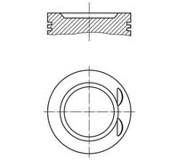 Pistón MAHLE 033 21 00