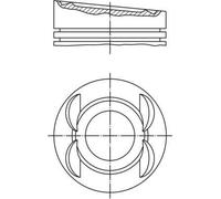 MAHLE Aftermarket Pistón para AUDI: TT, A3 & VOLKSWAGEN: Phaeton, Golf, Eos, Transporter, Touareg (Ref: 028 03 00)