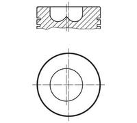 MAHLE Aftermarket Pistón para FIAT: Ducato & IVECO: Daily (Ref: 009 86 01)