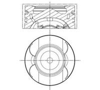 MAHLE Aftermarket Pistón para MERCEDES-BENZ: Sprinter, Classe E, Classe C, MARCO POLO, Classe CLS, Classe GLK, Classe GLC (Ref: 001 PI 00133 002)