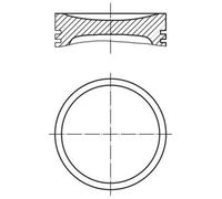 MAHLE Aftermarket Pistón para SMART: Crossblade, Fortwo (Ref: 003 94 01)