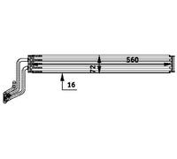 MAHLE Aftermarket Radiador de aceite, dirección para VOLKSWAGEN: Touareg & AUDI: Q7 (Ref: CLC 48 000P)