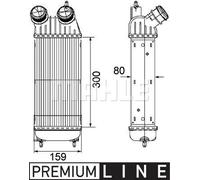 MAHLE Aftermarket Radiador de admisión, intercooler para LANCIA: Phedra & TOYOTA: Proace & CITROËN: Jumpy, Dispatch & FIAT: Scudo (Ref: CI 171 000P)