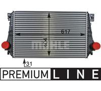 MAHLE Aftermarket Radiador de admisión, intercooler para VOLKSWAGEN: Amarok (Ref: CI 27 000P)