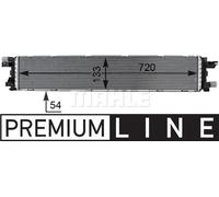 MAHLE Aftermarket Refrigerador baja temperatura, aire de admisión para AUDI: S5, S4, A6, Q3, A7 (Ref: CIR 1 000P)