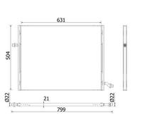 MAHLE Aftermarket Refrigerador baja temperatura, aire de admisión para MERCEDES-BENZ: Classe S, Classe E, MARCO POLO, Classe CLS (Ref: CIR 37 000P)