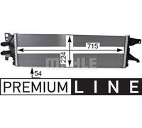 MAHLE Aftermarket Refrigerador baja temperatura, aire de admisión para VOLKSWAGEN: Transporter (Ref: CIR 8 000P)
