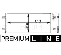 MAHLE Aftermarket Refrigerador baja temperatura, aire de admisión (Ref: CIR 22 000P)