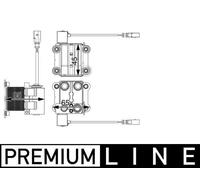 MAHLE Aftermarket Refrigerador, batería accionamiento (Ref: ACH 1 000P)