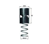 MAHLE Aftermarket Termostato, refrigeración del aceite para PORSCHE: 911 (Ref: TO 2 83)