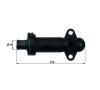 MAHLE Aftermarket Termostato refrigerante, recirculación gases de escape para BMW: Série 7, Série 3, Série 1, Série 6, X5, Série 5, X3 (Ref: TE 1 70)