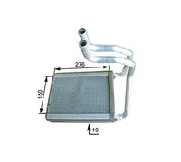 MAHLE AH 175 000P Radiador de calefacción Radiador de Calefaccion Radiador de Calefaccion