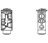 Mahle AVE 131 000P - Válvula de expansión y tubo oriental