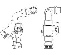 MAHLE AVS 5 000P - Electroválvula A/C