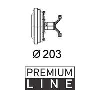 MAHLE CFC 102 000P Embrague ventilador del radiador Viscoso de Ventilador Embrague del Ventilador