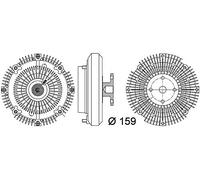 Mahle CFC 108 000P - Acoplamiento para ventilador