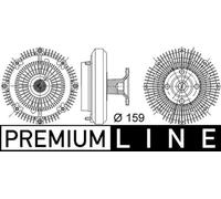 Mahle CFC 113 000P - Acoplamiento para ventilador