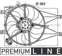 Mahle CFF 201 000P - Ventilador de condensador