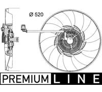 Mahle CFF 474 000P - Ventilador viscoelástico