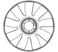 Mahle CFW 72 000P - Rueda de ventilador