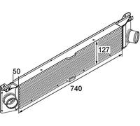 Piezas de motor > Refrigeración de motor > Radiador de admisión, intercooler