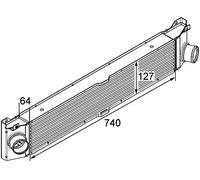 MAHLE CI 158 000P Premium Line - Intercooler