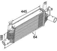 MAHLE CI 159 000P Premium Line - Intercooler