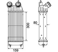 MAHLE CI 171 000P - Ventilador de carga
