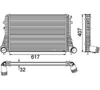 MAHLE CI 208 000P Premium Line - Intercooler
