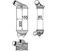 MAHLE CI 212 000P Intercooler