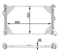 Piezas de motor > Refrigeración de motor > Radiador de admisión, intercooler