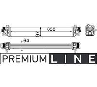 Intercooler MAHLE CI 259 000P