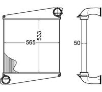 MAHLE CI 272 000P - Ventilador de carga