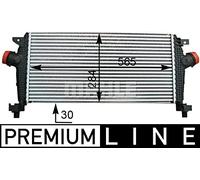 MAHLE CI 362 000P Intercooler