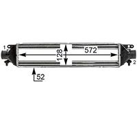 MAHLE CI 437 000P Intercooler