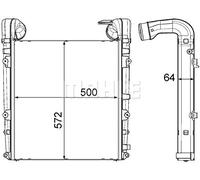 MAHLE CI 456 000P Premium Line - Intercooler