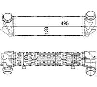 MAHLE CI 476 000S Intercooler