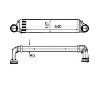 Mahle Original intercooler CI488000S