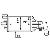 MAHLE CI 55 000P Premium Line - Intercooler