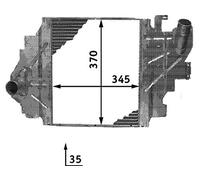 MAHLE ORIGINAL CI 65 000P Intercooler
