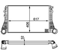 Piezas de motor > Refrigeración de motor > Radiador de admisión, intercooler