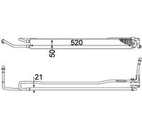 MAHLE CLC 106 000P - Enfriador de aceite